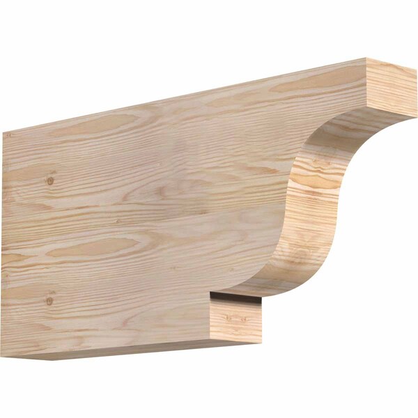 Ekena Millwork Newport Smooth Rafter Tail, Douglas Fir, 3 1/2"W x 12"H x 24"L RFT04X12X24NEW00SDF - main